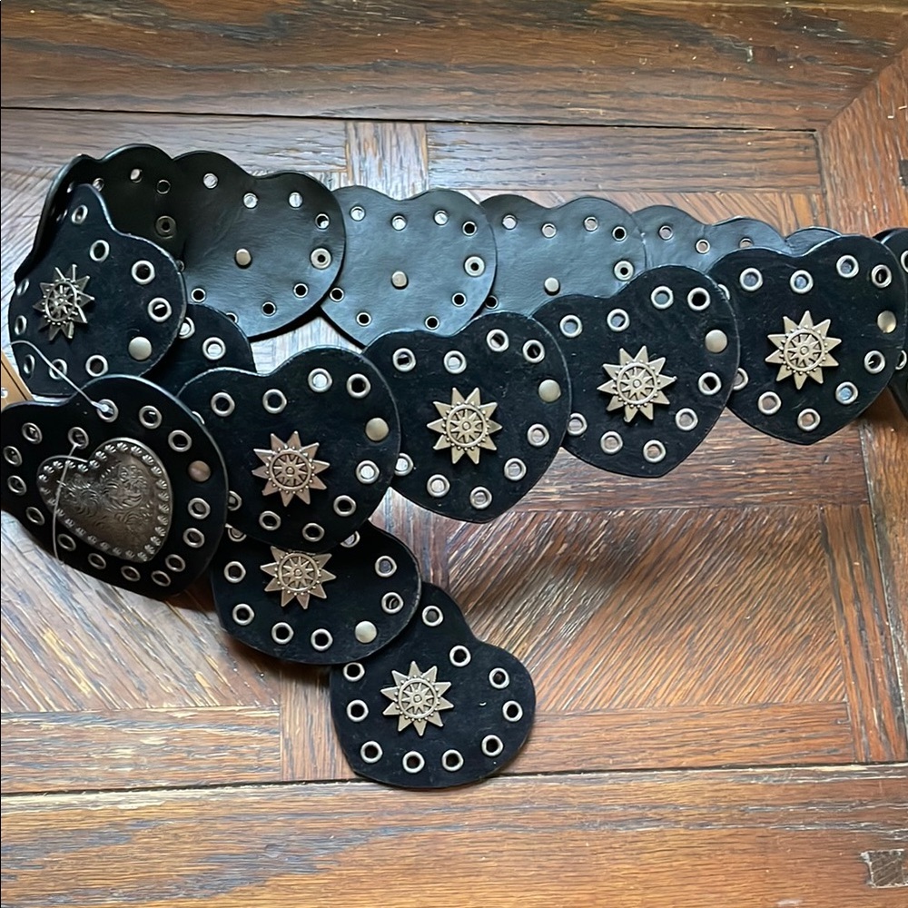 Heart and Rivet Western Belt